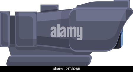 Sniperskop-Symbol. Cartoon von Sniperscope Vektor-Symbol für Web-Design isoliert auf weißem Hintergrund Stock Vektor