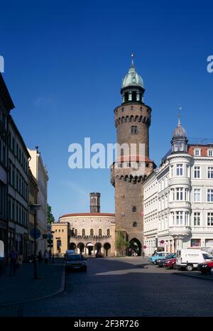 Reichenbacher Turm in Gorlitz, Deutschland. Stockfoto
