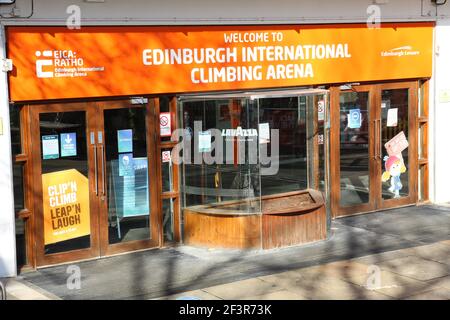 Edinburgh International Climbing Arena in Ratho Stockfoto