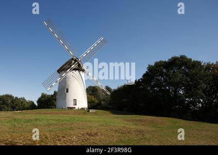 Egelsberger M¸hle, 1802 erbaut, Krefeld-Traar, M¸hle auf dem Egelsberg Stockfoto