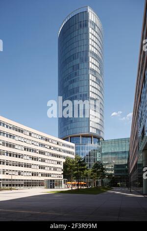 , Kˆln, Deutz, Hochhaus 'Triangel' Stockfoto