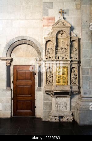 Romanische Kirche Tabernakel, Köln, Deutschland Stockfoto