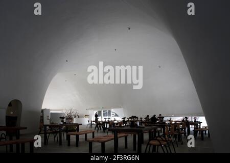 HOTO FUDO, Restaurant, Blick auf den Essbereich Stockfoto