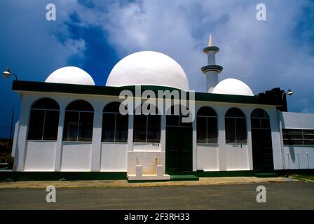 Crown Point Tobago Al Tawbah Moschee Stockfoto