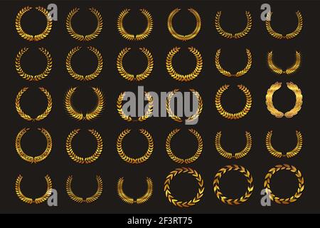 Lorbeerkranz Vektor Stock Vektor