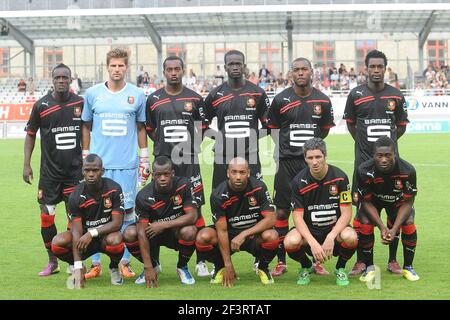 FUSSBALL - FREUNDSCHAFTSSPIELE 2011/2012 - VANNES OC V STADE RENNAIS - 13/07/2011 - FOTO PASCAL ALLEE / DPPI - TEAM RENNES Stockfoto