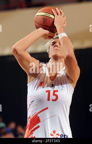 BASKETBALL - OPEN FEMININ 2012 - LYON / ARRAS - PARIS (FRA) - 22/09/2012 - FOTO PASCAL ALLEE / HOT SPORT / DPPI - 15 EMILIJA PODRUG (LYON) Stockfoto