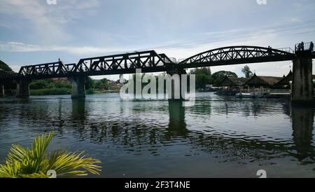 Brücke am River Kwai Stockfoto