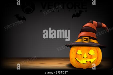 3D Illustration von halloween Kürbis Stockfoto