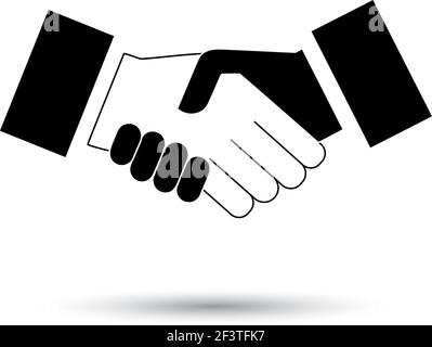 Vektor icon Handshake Stock Vektor