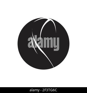 Muslima hijab Logo template Vector Illustration Design Stock Vektor