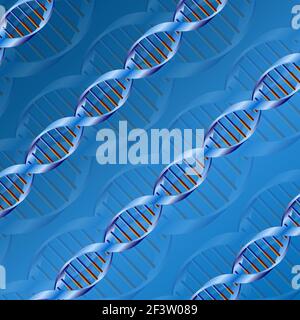 dna-Hintergrund Stock Vektor