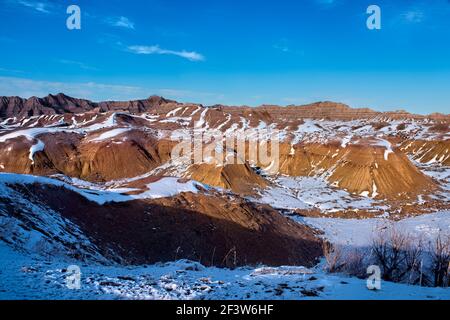 Yellow Mounds Overlook, Badlands National Park, South Dakota, USA Stockfoto