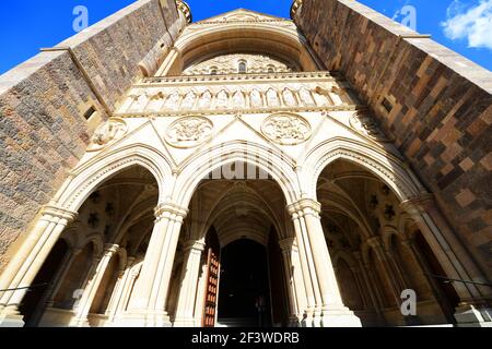 Saint John's Cathedral in Brisbane, Australien. Stockfoto