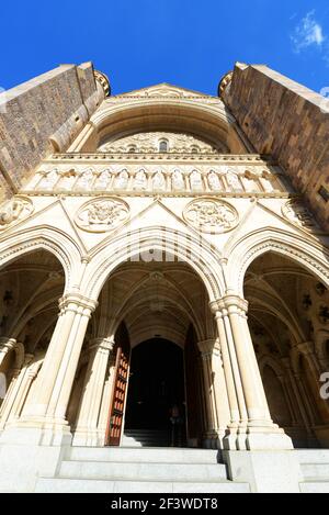 Saint John's Cathedral in Brisbane, Australien. Stockfoto