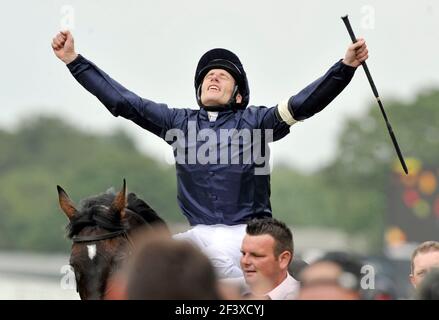 ROYAL ASCOT 2009. 3rd TAGE. DER GOLD CUP. JONNY MURTAGH AUF YEATS GEWINNT EINEN REKORD VON 4TH MAL. 18/6/09. BILD DAVID ASHDOWN Stockfoto