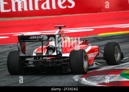 14 AUBRY Gabriel, (Fra), GP3 Serienmannschaft Arden International, Aktion während der FIA GP3 Meisterschaft 2018 von Juni 28 bis juli 1 , in Spielberg, Österreich - Foto Sebastiaan Rozendaal / DPPI Stockfoto