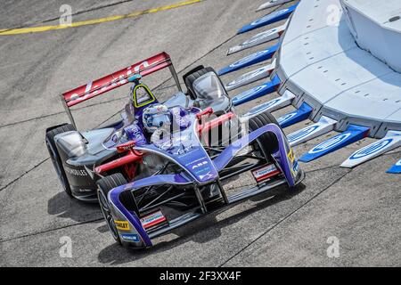 02 VOGEL Sam (gbr), Formel E Team DS Automobile Virgin Racing, Aktion während der Formel E Meisterschaft 2018, in Berlin, Deutschland, vom 18. Bis 20. Mai - Foto Eric Vargiolu / DPPI Stockfoto