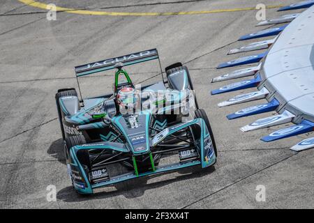 03 PIQUET Nelson jr, (BRA), Formula E Team Panasonic Jaguar Racing, Action während der Formel E Meisterschaft 2018, in Berlin, Deutschland, vom 18. Bis 20. Mai - Foto Eric Vargiolu / DPPI Stockfoto