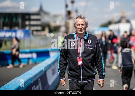 DRIOT Jean Paul (Fra) Mitbegründer des Teams Renault E.DAMS, Portrait während der Formel-E-Meisterschaft 2018, in Paris, Frankreich vom 27. Bis 29. april - Foto Marc de Mattia / DPPI Stockfoto