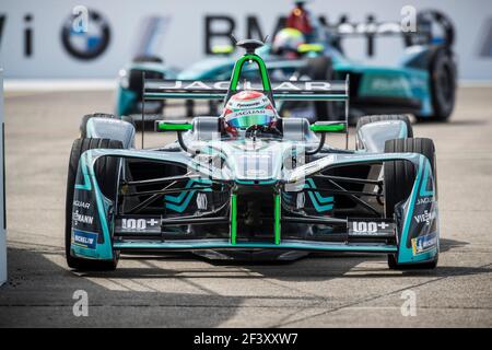 03 PIQUET Nelson jr, (BRA), Formula E Team Panasonic Jaguar Racing, Action während der Formel E Meisterschaft 2018, in Berlin, Deutschland, vom 18. Bis 20. Mai - Foto Gregory Lenormand / DPPI Stockfoto