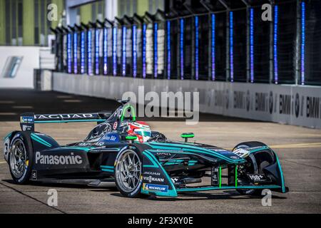 03 PIQUET Nelson jr, (BRA), Formula E Team Panasonic Jaguar Racing, Action während der Formel E Meisterschaft 2018, in Berlin, Deutschland, vom 18. Bis 20. Mai - Foto Gregory Lenormand / DPPI Stockfoto