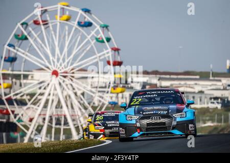 22 VERVISCH Frederic, (bel), Audi RS3 LMS TCR Team Comtoyou Racing, Aktion beim FIA WTCR World Touring Car Cup 2018 in Zandvoort, Niederlande vom 19. Bis 21. Mai - Foto Francois Flamand / DPPI Stockfoto