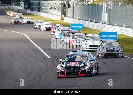 86 GUERRIERI Esteban, (arg), Honda Civic TCR Team ALL-INKL.COM Munnich Motorsport, Aktion während des FIA WTCR World Touring Car Cup 2018 in Japan, in Suzuka vom 26. Bis 28. oktober - Foto Francois Flamand / DPPI Stockfoto