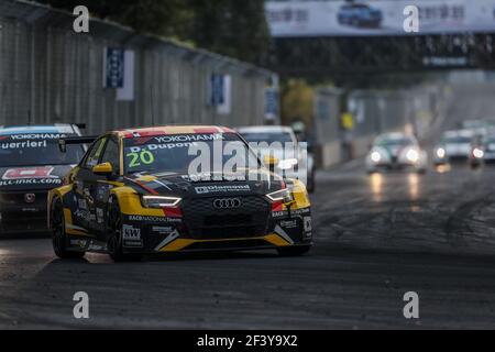 20 DUPONT Denis, (bel), Audi RS3 LMS TCR Team Comtoyou Racing, Aktion während des FIA WTCR World Touring Car Cup 2018 in China, vom 5. Bis 7. oktober in Wuhan - Foto Marc de Mattia / DPPI Stockfoto