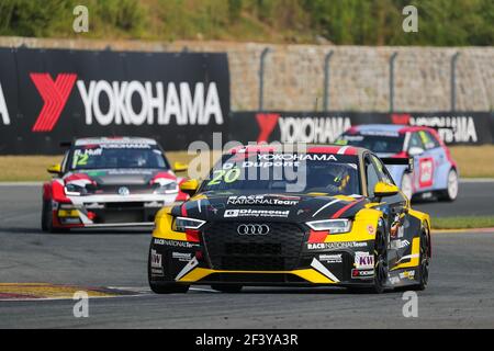 20 DUPONT Denis, (bel), Audi RS3 LMS TCR Team Comtoyou Racing, Aktion während der 2018 FIA WTCR World Touring Car Cup of China, in Ningbo vom 28. Bis 30. September - Foto Marc de Mattia / DPPI Stockfoto