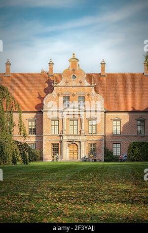 KRISTIANSTAD, SCHWEDEN - 13. OKTOBER 2018:das Karsholm-Schloss in Kristianstad Gemeinde. Stockfoto