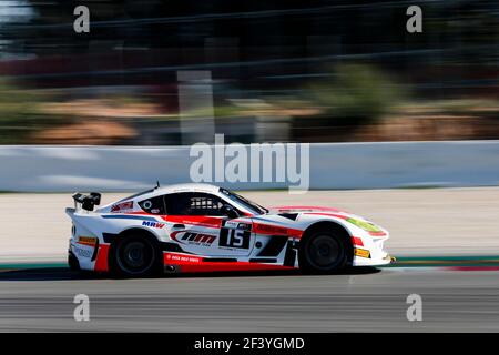 15 IBANEZ Lluc (esp), LLOVERAS Xavier (esp), Ginetta G55 GT4 Team NM Racing Team, Aktion während 2018 FFSA GT Circuit französische Meisterschaft, in Barcelone, Spanisch vom 28. Bis 30. september - Foto: Xavi Bonilla / DPPI Stockfoto