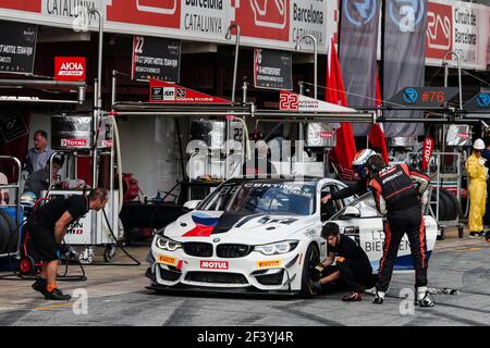 17 DEBARD Eric (Fra), VAN DER Ende Ricardo (nld), BMW M4 GT4 Team Lespace Bienvenue, Aktion während 2018 FFSA GT Circuit französisch Meisterschaft, in Barcelone, Spanisch vom 28. Bis 30. september - Foto: Xavi Bonilla / DPPI Stockfoto