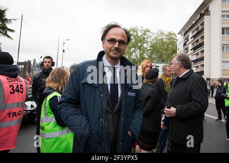 DESCHAUX Nicolas, Präsident der fédération des französischen Motorsports FFSA, Portrait während des Grand Prix de Pau 2018, Frankreich vom 11. Bis 13. Mai in Pau - Foto DPPI Stockfoto