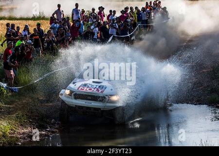 208 POREM RICARDO (PRT), SÜDRENNEN, FORD RANGER, Auto, Auto während der Baja Aragon, vom 20. Bis 22. juli in Teruel, Spanien - Foto: Xavi Bonilla / DPPI Stockfoto