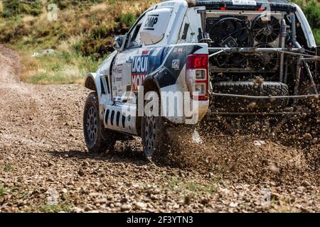 208 POREM RICARDO (PRT), SOUTH RACING, FORD RANGER, Auto, Auto während der Baja Aragon 2018 in Teruel, Spanien, 20. Bis 22. Juli. - Foto: Xavi Bonilla / DPPI Stockfoto