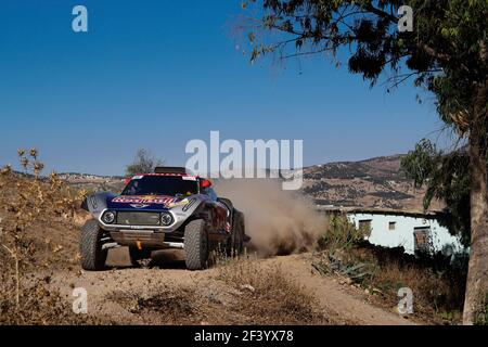 309 DESPRES Cyril (AND), cotre Jean-Paul (FRA), X-RAID Mini John Cooper Works Buggy Team, Mini John Cooper Works Buggy, Auto, Aktion während der Rallye Marokko 2018, Prolog, Fes, oktober 4 - Foto Frederic Le Floc'h / DPPI Stockfoto