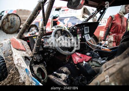 115 OPARINA MARIIA (RUS) SHTANEVA TASIIA (RUS) MAVERIC während der Silk Way 2018 Off Road Rallye, Juli 23, Elista - Astrachan, Russland - Foto Frederic Le Floc'h / DPPI Stockfoto