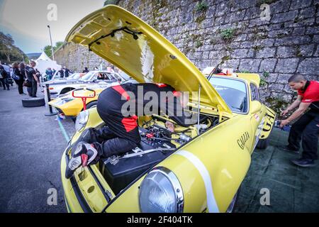 252 Michel LECOURT, Raymond NARAC, FRA, FRA, PORSCHE 911 Carrera RSR 2,8L 1973, Aktion während der Tour Auto 2018 Optic 2000, vom 24. Bis 28. april - Foto Alexandre Guillaumot / DPPI Stockfoto