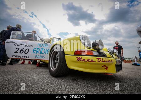 260 Patrick PAPPALARDO, Henri MOTORHAUBE, FRA, FRA, PORSCHE 911 Carrera RSR 2,8L 1973, Aktion während der Tour Auto 2018 Optic 2000, vom 24. Bis 28. april - Foto Alexandre Guillaumot / DPPI Stockfoto