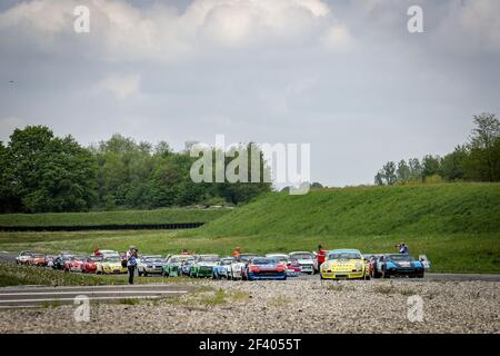 252 Michel LECOURT, Raymond NARAC, FRA, FRA, PORSCHE 911 Carrera RSR 2,8L 1973, Aktion während der Tour Auto 2018 Optic 2000, vom 24. Bis 28. april - Foto Alexandre Guillaumot / DPPI Stockfoto