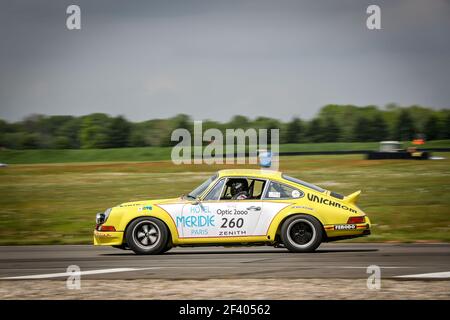 260 Patrick PAPPALARDO, Henri MOTORHAUBE, FRA, FRA, PORSCHE 911 Carrera RSR 2,8L 1973, Aktion während der Tour Auto 2018 Optic 2000, vom 24. Bis 28. april - Foto Alexandre Guillaumot / DPPI Stockfoto