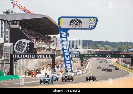 61 OVERINGTON (gbr), Bentley 4,5l Blower 1929, Aktion während der Le Mans Classic 2018, Frankreich vom 6. Bis 8. Juli in Le Mans - Foto Antonin Vincent / DPPI Stockfoto