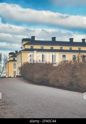 Ulriksdal Palast und Gärten, Königlicher Nationalpark, Solna, Stockholm, Schweden Stockfoto