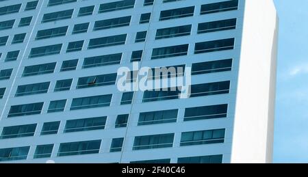 Tanger Mall. Das Erholungsgebiet von Tanger in Marokko. Stockfoto