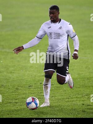 Datei-Foto vom 27-01-2021 von Marc Guehi von Swansea City. Ausgabedatum: Donnerstag, 18. März 2021. Stockfoto