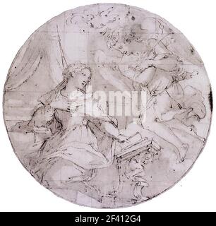 Giorgio Vasari - Verkündigung 1571 Stockfoto