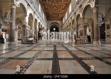 Italien, Rom, Kirche Santa Maria in Ara Coeli Stockfoto