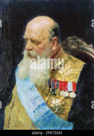 Ilya Repin - Portrait Count D M Solsky 1903 Stockfoto