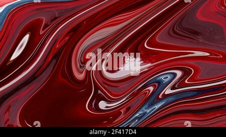 Abstrakte Kunst der schönen Farbe von Marmor.mit schönen Phantasie Tintenmuster. Flüssige Farbe. Kunstdesign für Ihr Design. Bunte Kombination Stockfoto